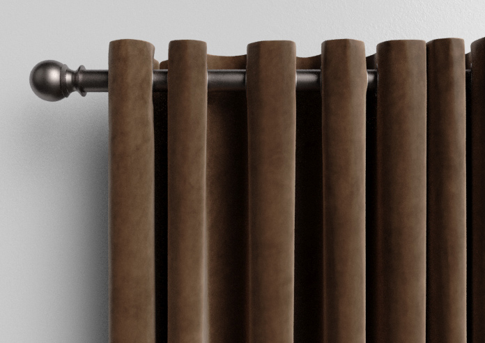 Odessa Velvet, Espresso - Made to Measure Curtains - Image 12